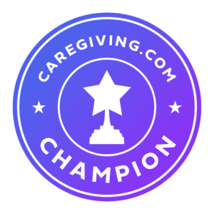 Caregiving.com Champion Badge